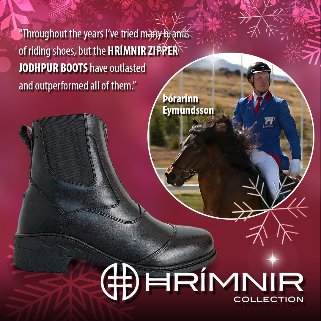 Hrímnir zipper jodhpur boots