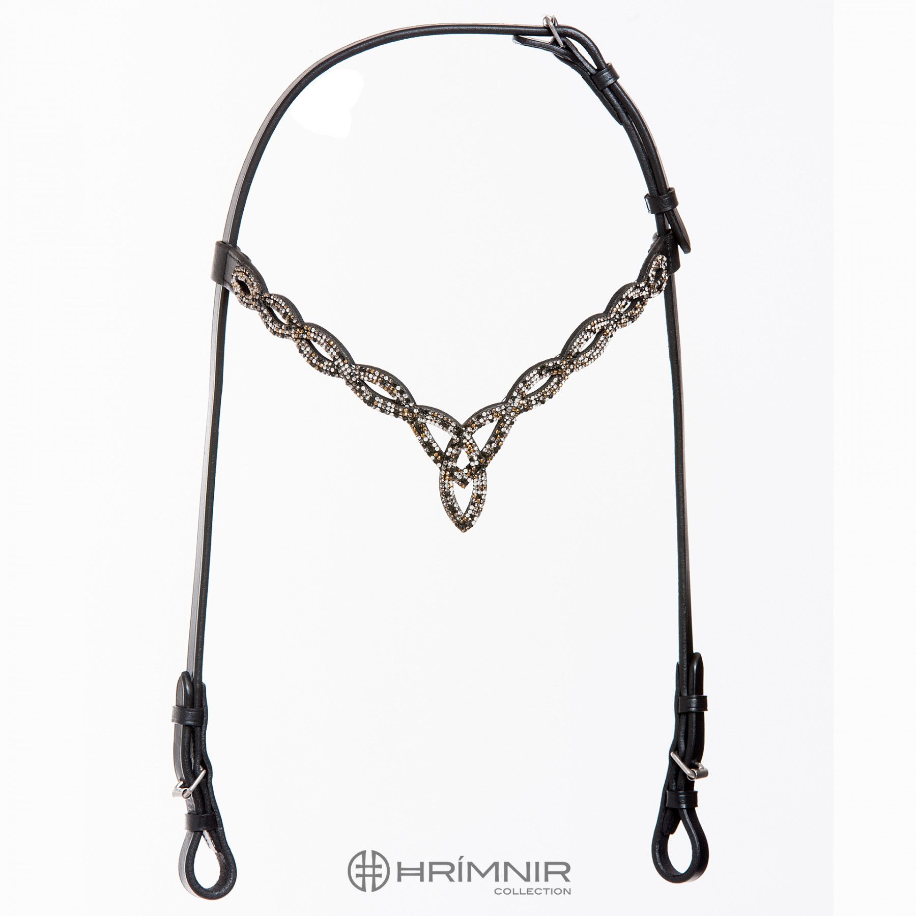 Fire and ice headstall single without horse 