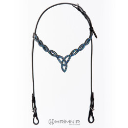 Headstall Heritage D- Blue Lagoon
