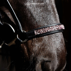 Drop Noseband Sunset Rosa