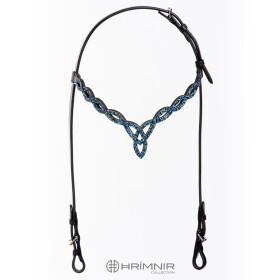 Headstall Heritage F- Blue Lagoon