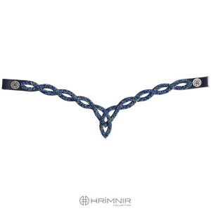 Browband Heritage D- Blue Lagoon
