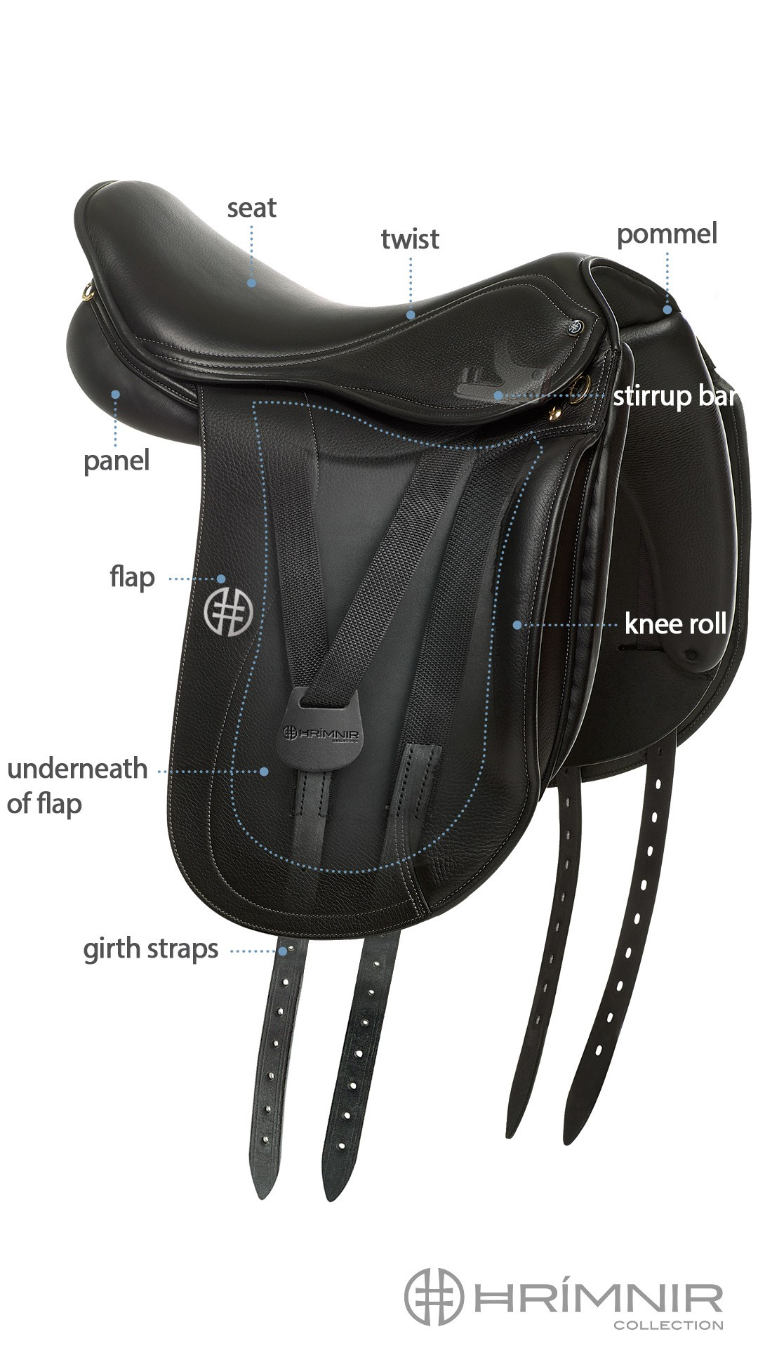 Saddle design - www.hrimnir.shop